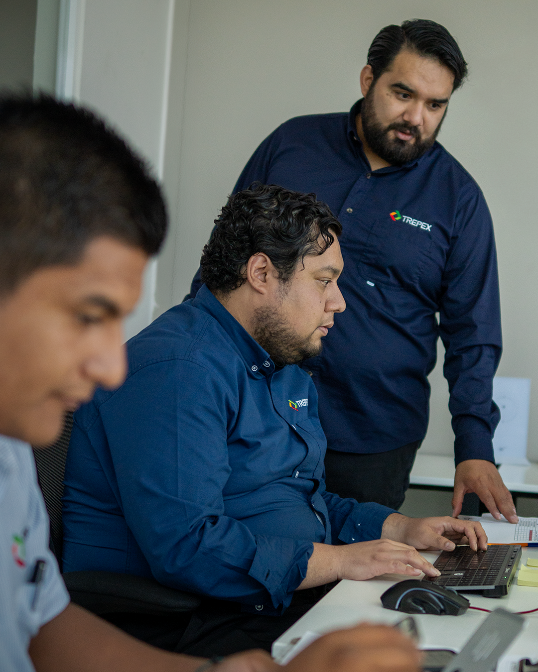 Equipo Trepex en operación